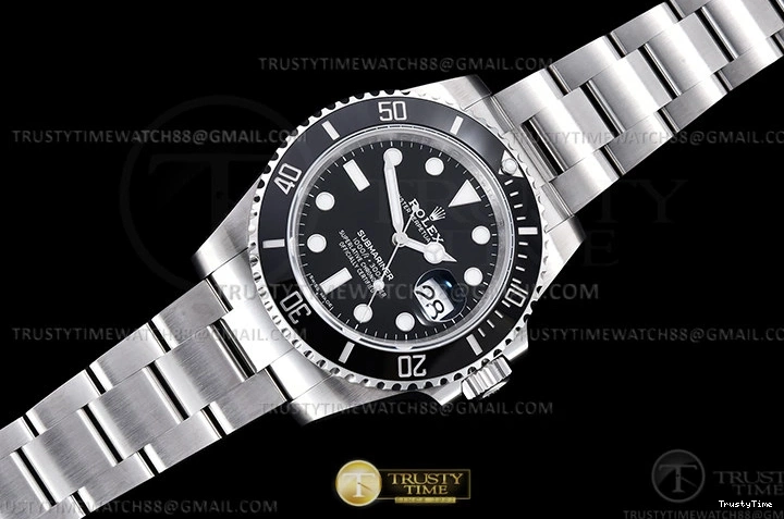 0824 ROLSUB0424A – Submariner 116610LN 904L SS SS Blk KING VS Affordable 1049